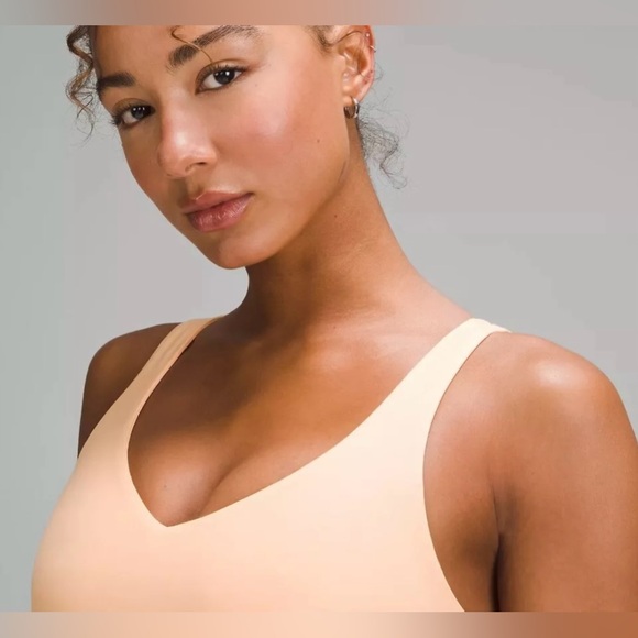 NEW Lululemon Align Dress Peach Bellini Built in Shorts Butterly Soft Size 2 - Picture 4 of 11